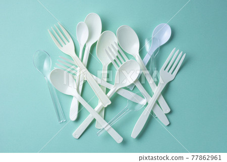Disposable plastic spoon / fork Disposable plastic spoon / fork 77862961