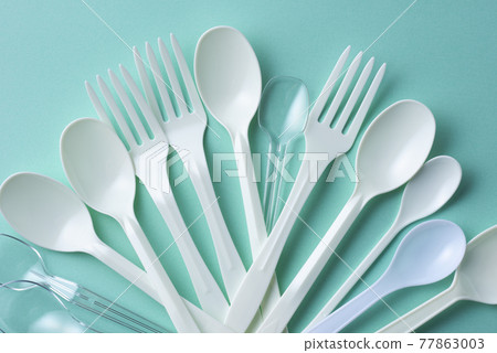 一次性塑料勺子/叉子 一次性塑料勺子/叉子 77863003