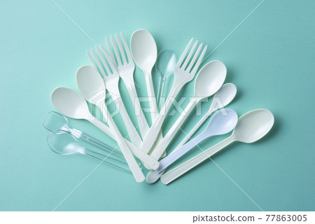 一次性塑料勺子/叉子 一次性塑料勺子/叉子 77863005