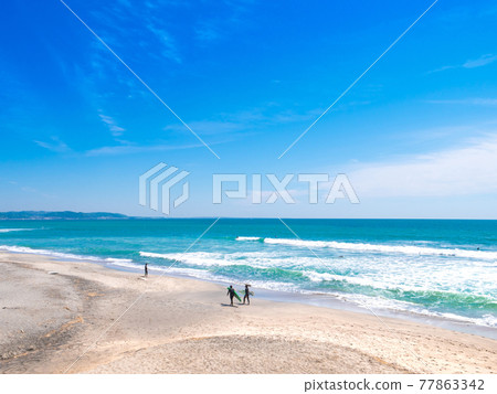 Shonan Beach Nanarigahama Summer Image 77863342