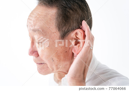 Senior male ears 77864066