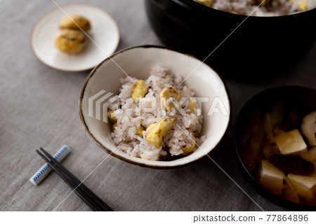 秋炒栗子飯 秋炒栗子飯 77864896