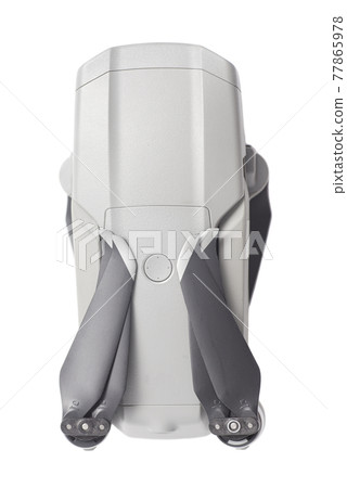 quadcopter drone aerial camera isolated on white background 77865978