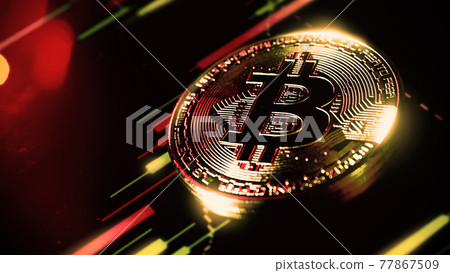 Cryptocurrency Bitcoin and Stock market graph bar. Cryptocurrency. Bitcoin Stock Growth. Investing in Crypto assets. Investment platform with charts and bitcoin coin. Stock Market digital money. Cryptocurrency Bitcoin and Stock market graph bar. Cryptocurrency. Bitcoin Stock Growth. Investing in Crypto assets. Investment platform with charts and bitcoin coin. Stock Market digital money. 77867509