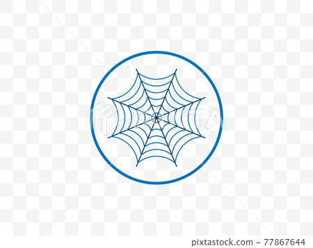 Cobweb icon. Vector illustration, flat design. Cobweb icon. Vector illustration, flat design. 77867644