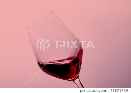 Red wine in crystal glass, alcohol drink and luxury aperitif, oenology and viticulture product Red wine in crystal glass, alcohol drink and luxury aperitif, oenology and viticulture product 77871769