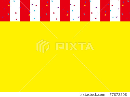 紅白帶背景素材 插圖素材 圖庫