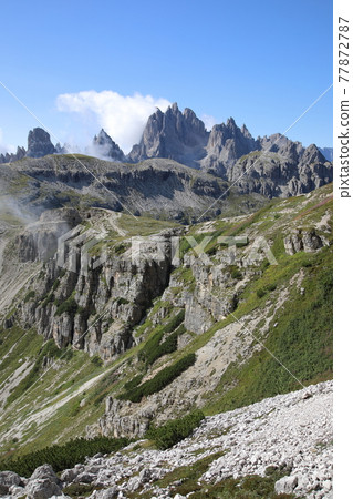 View of the Dolomites (Italy) 77872787