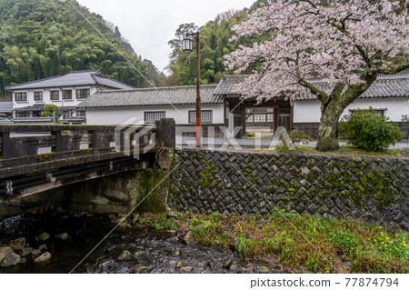 島根縣織田市石見銀山博物館大森大官莊遺址和銀山川 77874794