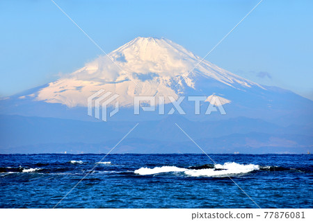 Mt. Fuji and Shiranami Mt. Fuji and Shiranami 77876081