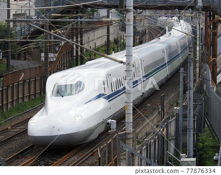 Shinkansen N700S J15 formation test run near Yamashina Shinkansen N700S J15 formation test run near Yamashina 77876334
