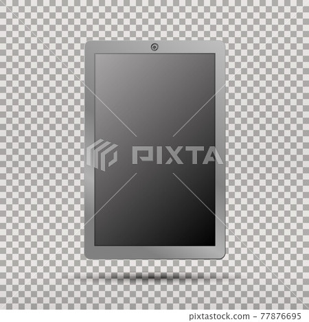 Realistic tablet pc computer with blank screen for your design Realistic tablet pc computer with blank screen for your design 77876695