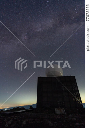 Milky Way at the top of Kirigamine Kurumayama [Nagano Prefecture] 77878233
