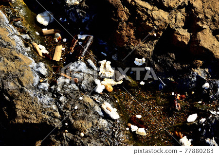 Marine pollution plastic waste Marine pollution plastic waste 77880283