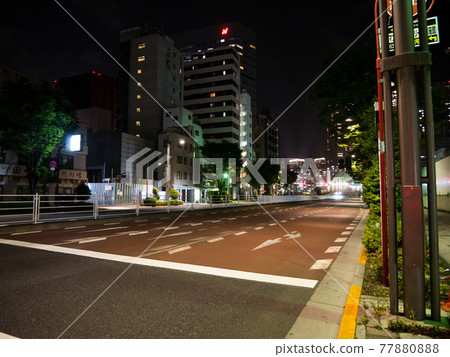 東京築地周邊夜景(2021 年 5 月) 東京築地周邊夜景(2021 年 5 月) 77880888