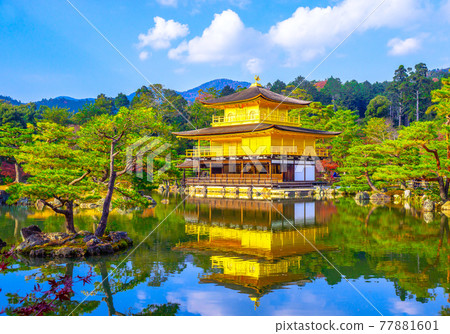 Landscape of Kinkakuji Temple (Kinkakuji Temple) 77881601