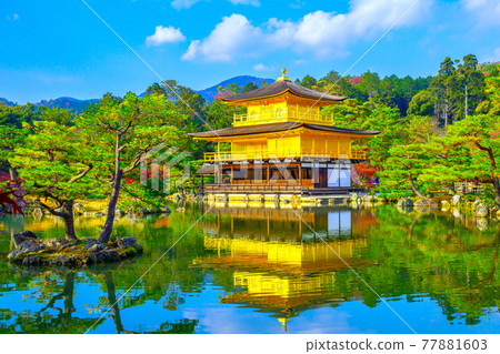 Landscape of Kinkakuji Temple (Kinkakuji Temple) Landscape of Kinkakuji Temple (Kinkakuji Temple) 77881603
