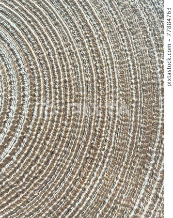 Abstract natural braided from vine, straw, cotton background 77884763