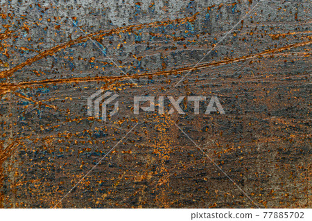 Old scratched rusty metal texture Old scratched rusty metal texture 77885702
