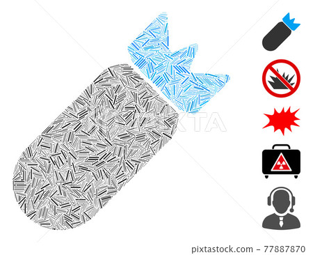 Hatch Collage Aviation Bomb Icon Hatch Collage Aviation Bomb Icon 77887870