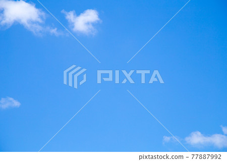 Background material Blue sky 77887992