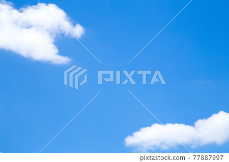 Background material Blue sky 77887997