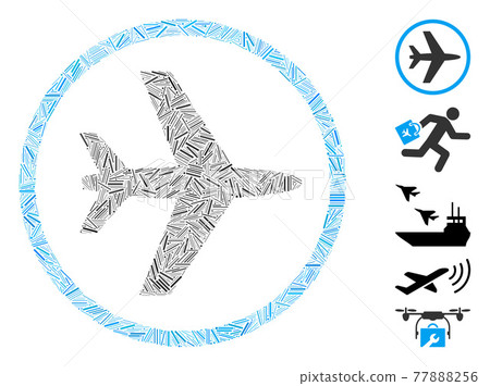 Dash Mosaic Airport Icon Dash Mosaic Airport Icon 77888256