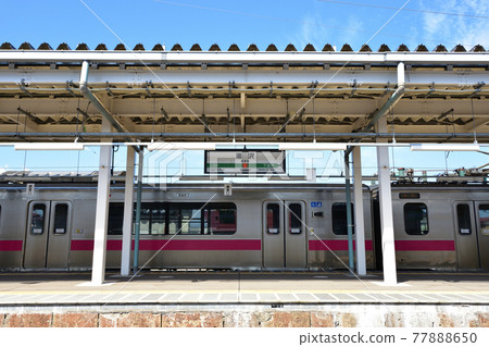 2020年夏季從奧羽線大曲站到野造站的風景和電車窗外的風景 2020年夏季從奧羽線大曲站到野造站的風景和電車窗外的風景 77888650