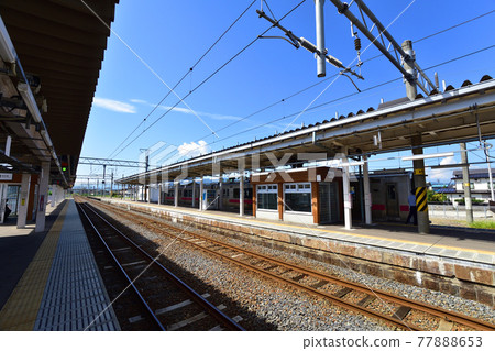 2020年夏季從奧羽線大曲站到野造站的風景和電車窗外的風景 2020年夏季從奧羽線大曲站到野造站的風景和電車窗外的風景 77888653