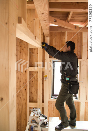 New housing construction site 77890339