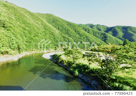 2020年夏季山田線宮古站~盛岡站列車窗外的風景 2020年夏季山田線宮古站~盛岡站列車窗外的風景 77890425