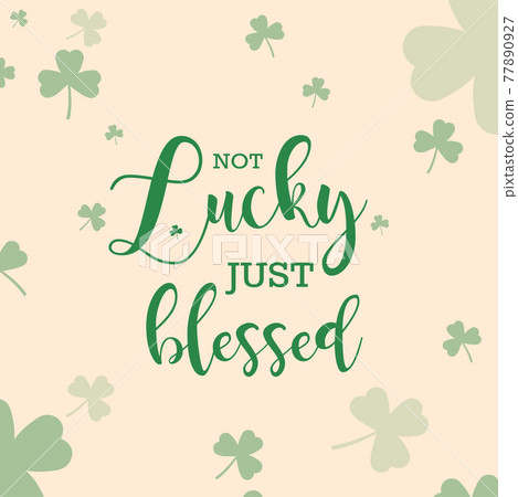 clover, greeting, patrick 77890927