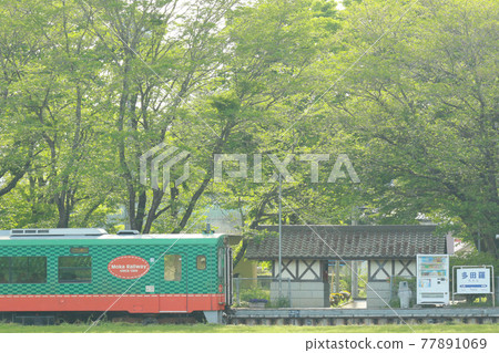 Moka Railway / Tatara Station Early Summer Moka Railway / Tatara Station Early Summer 77891069