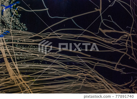 Close up view of Detail Abstract Color Vase. Close up view of Detail Abstract Color Vase. 77891740