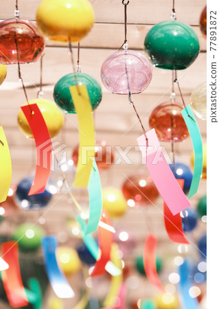 A summer tradition, wind chimes A summer tradition, wind chimes 77891872