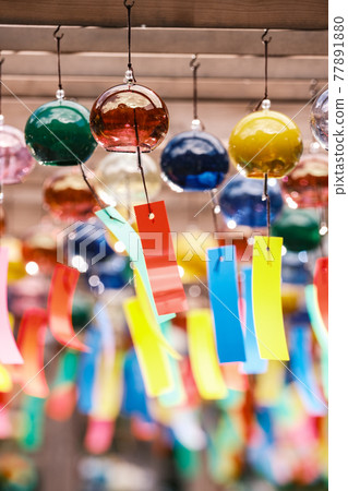 A summer tradition, wind chimes A summer tradition, wind chimes 77891880