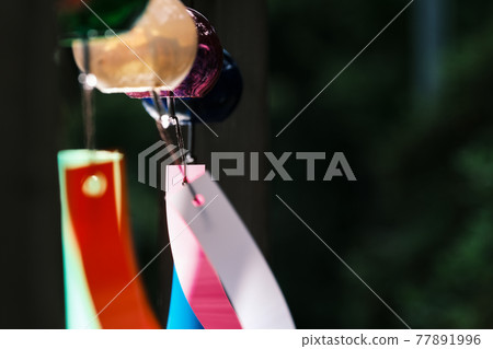 A summer tradition, wind chimes 77891996