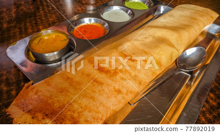 kara dosa or kara dosai with dips. kara dosa or kara dosai with dips. 77892019