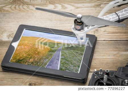 Narrow, one lane road in Nebraska Sandhills Narrow, one lane road in Nebraska Sandhills 77896227