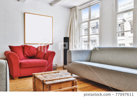 Elegant living room Elegant living room 77897611