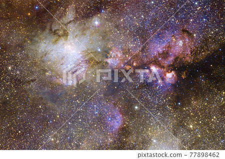 Endless universe. Elements of this image furnished by NASA. 77898462