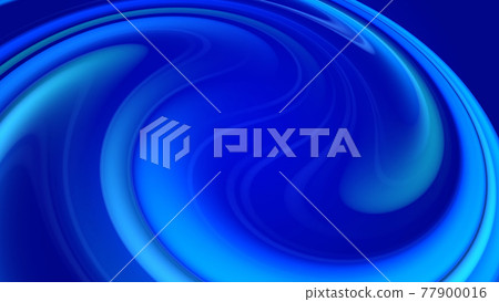 3d rendering of abstract background with blue twisted gradient of colors. beautiful mixing colors of paint. Beautiful soft color transitions. Shades of blue 77900016