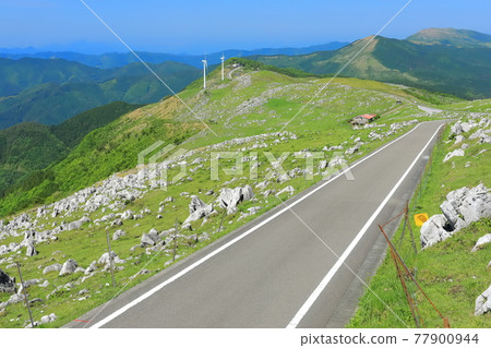 晴空下的四國喀斯特絕景路 77900944