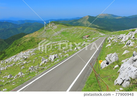 晴空下的四國喀斯特絕景路 77900948