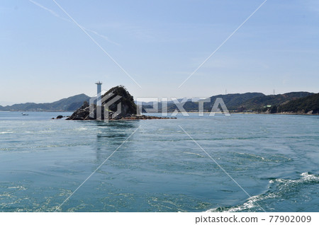 燈塔島漩渦遊輪小鳴門大橋鳴門海峽 77902009