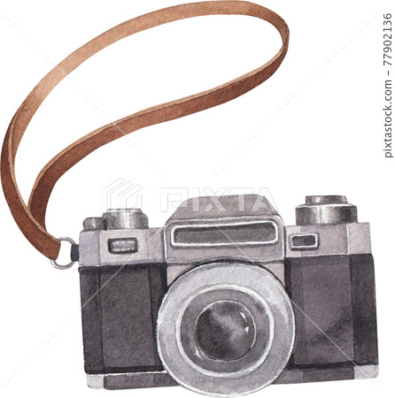 Camper and accessory with device watercolor Camper and accessory with device watercolor 77902136
