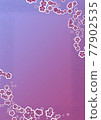 Illustration of foggy night and fence (vertical, A4) Illustration of foggy night and fence (vertical, A4) 77902535