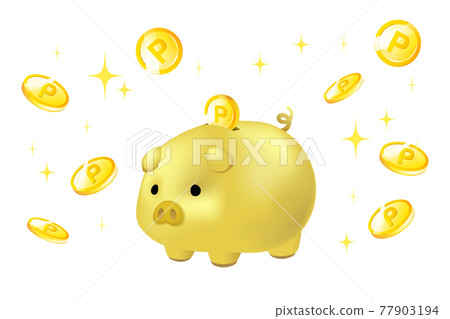 金存錢罐和積分 77903194