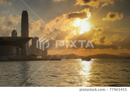 Hong Kong Convention and Exhibition Centre located in Wan Chai 15 May 2021 Hong Kong Convention and Exhibition Centre located in Wan Chai 15 May 2021 77903455