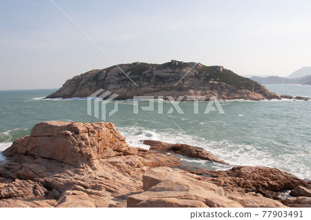 a View of sea and mountain, Shek O, Hong Kong 77903491